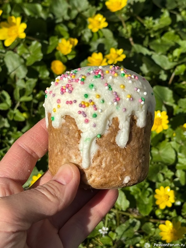 Твёрдый шампунь "Кулич"