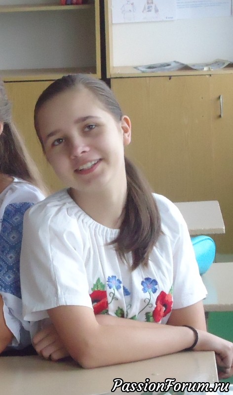 Вышиванка для дочки...