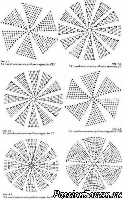 Крючок. Схемы, мотивы из интернета.