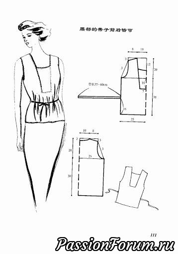Модели с выкройками из интернета.