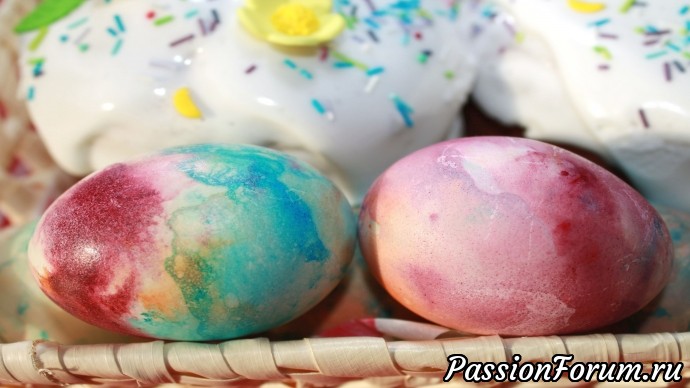 Как Покрасить Яйца на Пасху