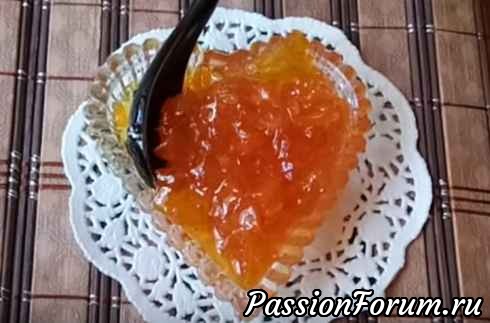 Рецепт варенья из тыквы с апельсином и лимоном