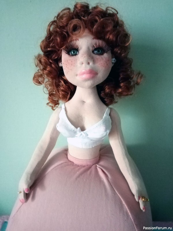 Кукла-грелка на чайник Пеппи