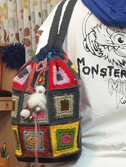 Bag by crocheting my daughter saiedeh
