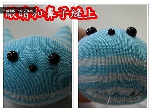 ДЕТСКИЕ ИГРУШЕЧКИ. ЧАСТЬ 16 (из носков)