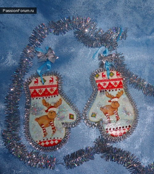 Варежки для Деда Мороза