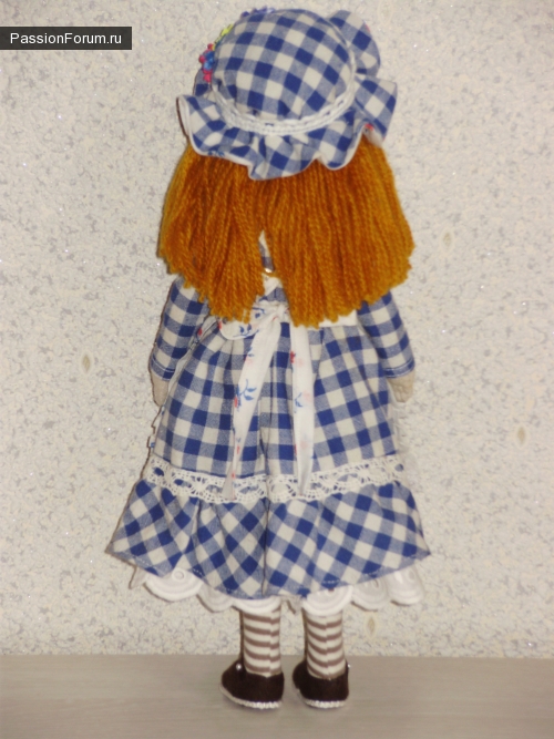 Кукла ручной работы Алиса.