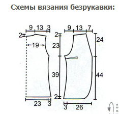 МК жилет &quot;Цветочный&quot;