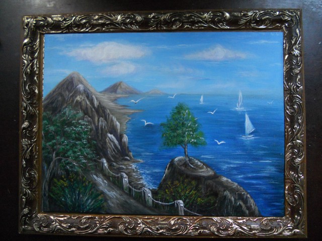 работа по Мк А.Мартынова, но со своими изменениями, акрил,30*40 см работа по Мк А.Мартынова, но со своими изменениями, акрил,30*40 см