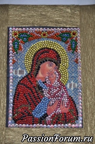 Икона стразами
