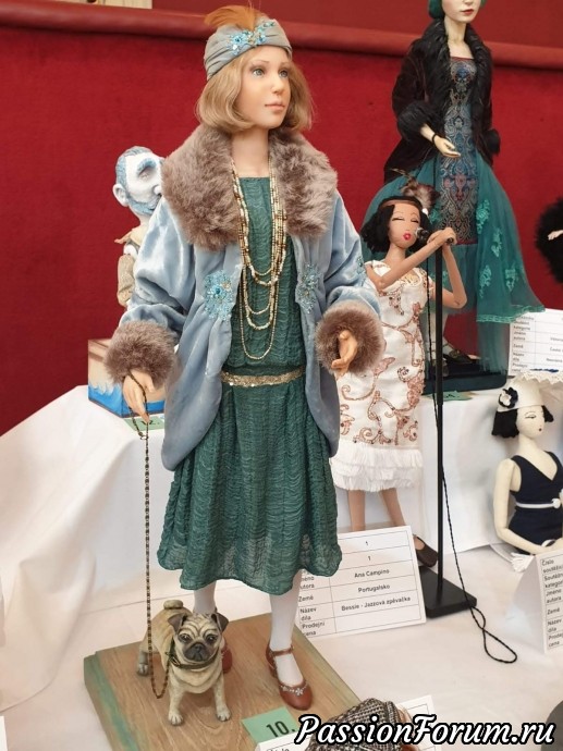 Выставка авторских кукол и мишек в Праге, ноябрь 2019. Часть 4я заключительная!