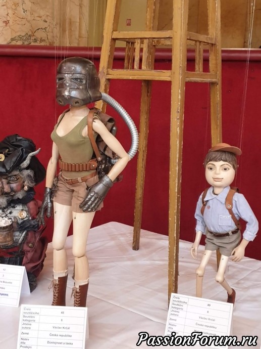 Выставка авторских кукол и мишек в Праге, ноябрь 2019. Часть 4я заключительная!