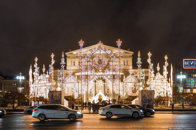 В Москве декабрь 2015, скоро Новый год