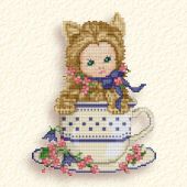 Кошка в чашке