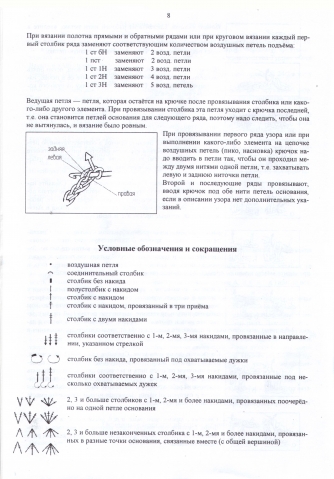 Вязание крючком по мотивам русского кружева