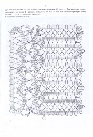 Вязание крючком по мотивам русского кружева