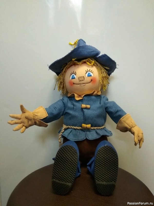 ИГРА ДЛЯ ЛЮБИТЕЛЕЙ РУКОДЕЛЬНЫХ ИГРУШЕК №5 &quot;Пугало- попугало&quot;. Набор!!!