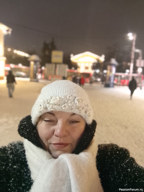 И зимой хочется цветочков....