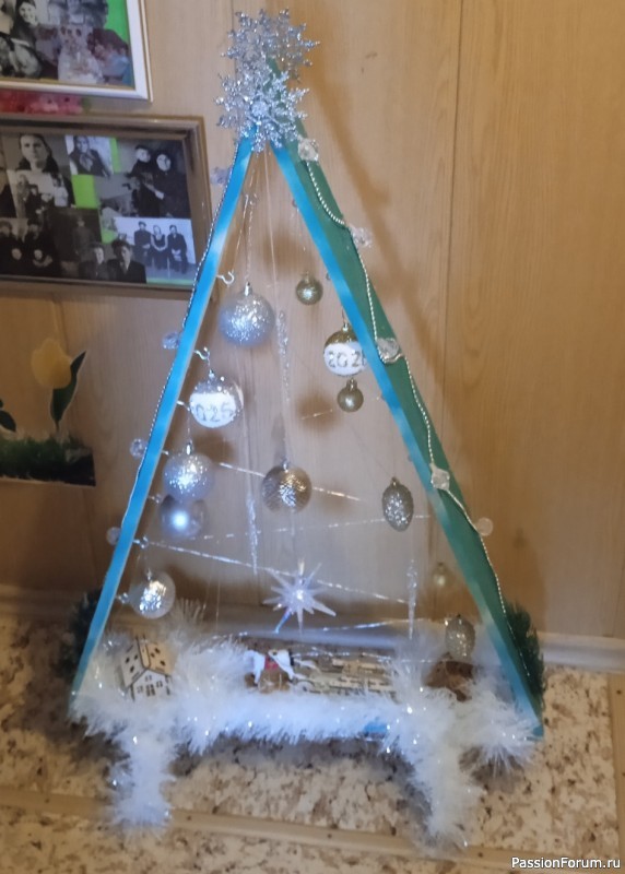 Конкурс среди участников онлайн встреч "Елочки".