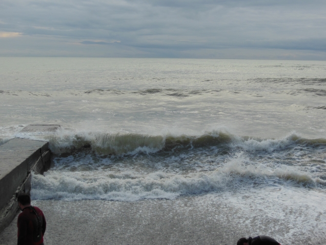Море было неспокойным Море было неспокойным