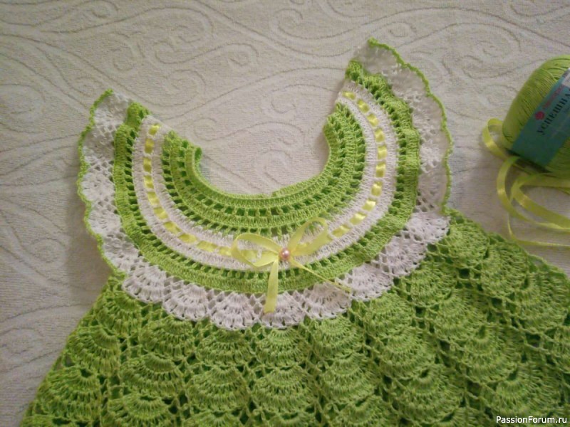 Платье "Арина" крючком