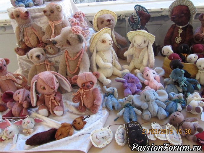 Выставка "Крафт-базар и мишки Тэдди" в Петербурге