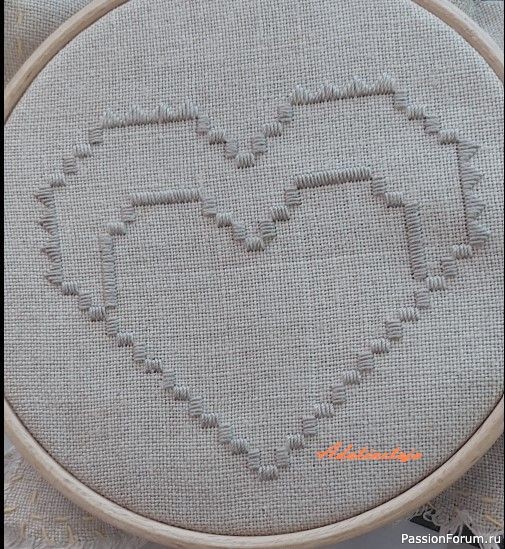 Закладка-кармашек для книг (Хардангер)