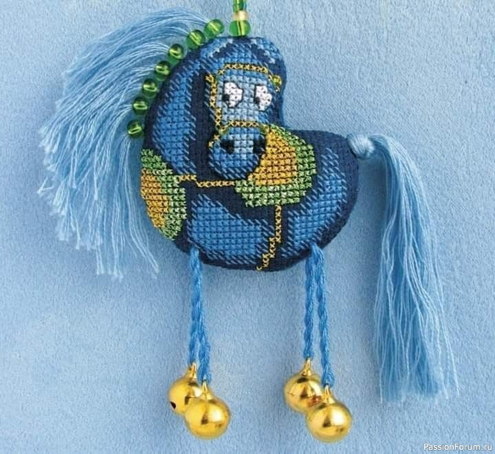 И мои кони (вышивка крестом)