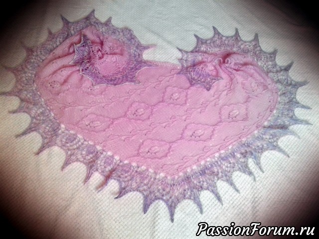 Шаль "Тропическая лиана"/KAL Shawl "Rainforest Liana"