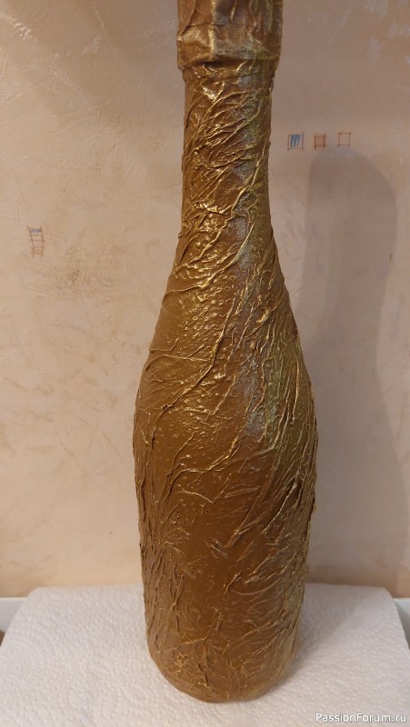 Праздничная бутылка игристого напитка "Две стихии"