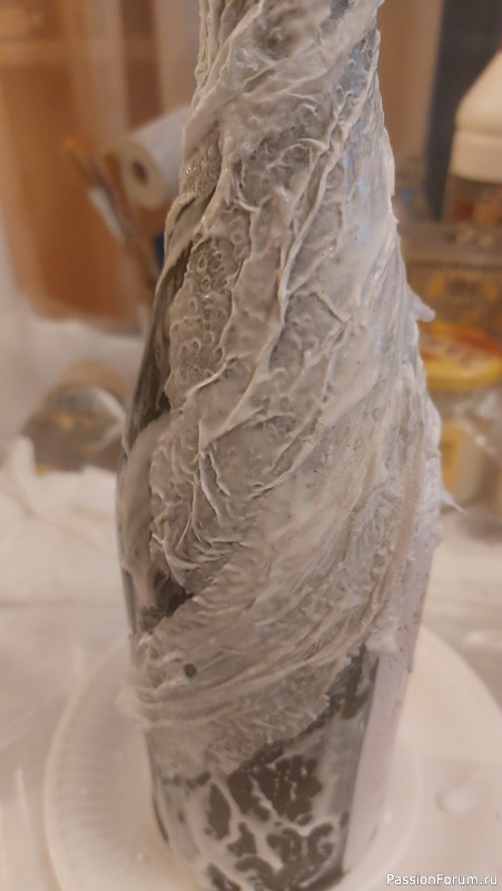 Праздничная бутылка игристого напитка “Властелин огня”