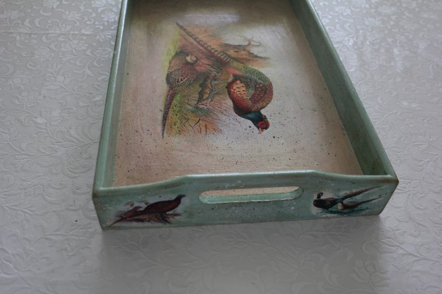 Фазанье настроение в декупаже.