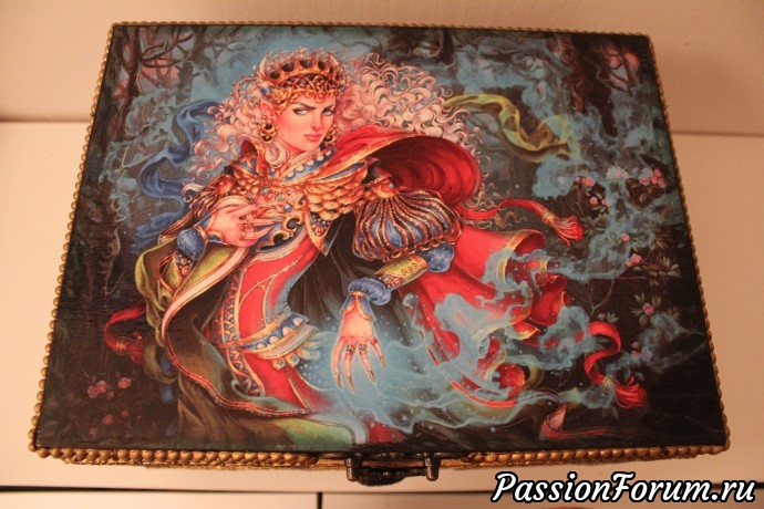 Декупаж шкатулок. Завершающие работы 2019 года. 70 Декупаж шкатулок. Завершающие работы 2019 года. 70