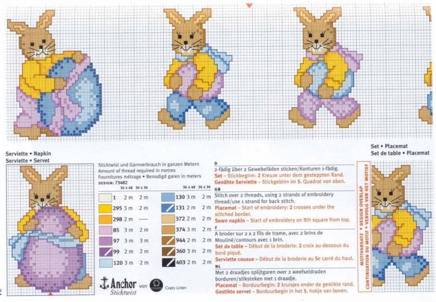 Пасхальная подборка схем для вышивки. (2)