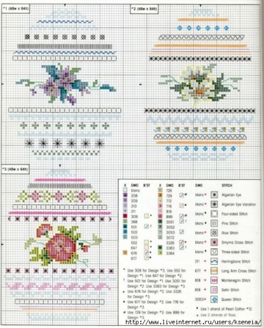 Пасхальная подборка схем для вышивки. (3)