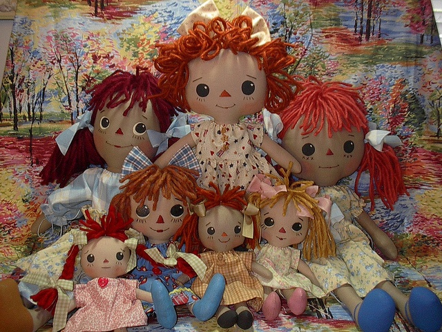 Текстильная кукла. Raggedy Ann и её вариации Rag Doll выкройки (из интернета)