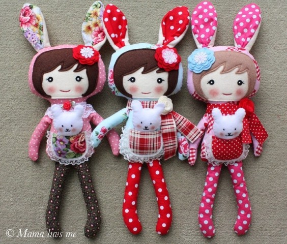 Текстильная кукла. Raggedy Ann и её вариации Rag Doll выкройки (из интернета)