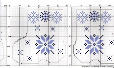 Схемы вышивки крестом миниатюры (из интернета)