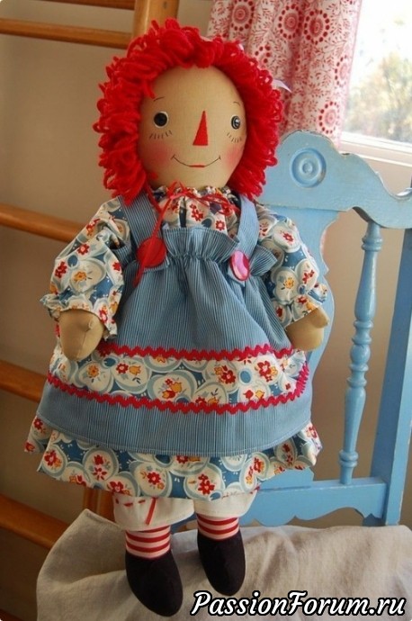 Такая разная кукла Raggedy Ann. С сайта QYTOY