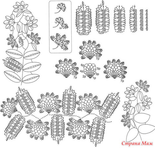 Ирландское кружево (из интернета) часть 5