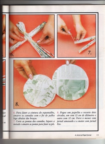 Два журнала - Изделия из бумаги и картона, Плетение из бумажной лозы