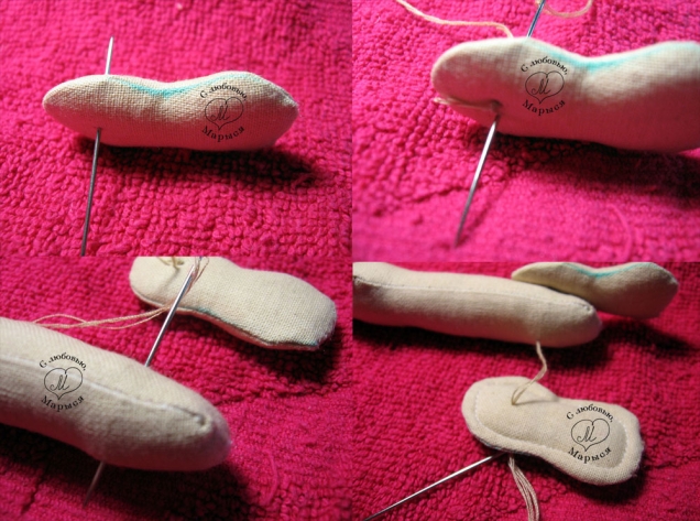 МК крепления текстильных шарнирных кукол локтевых и коленных суставов от М.Семицвет (из инета)