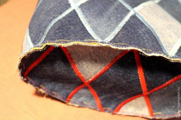 МК сумки-торбы из джинсы с Ярмарки Мастеров (из интернета)