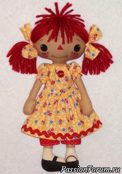 Такая разная кукла Raggedy Ann. С сайта QYTOY
