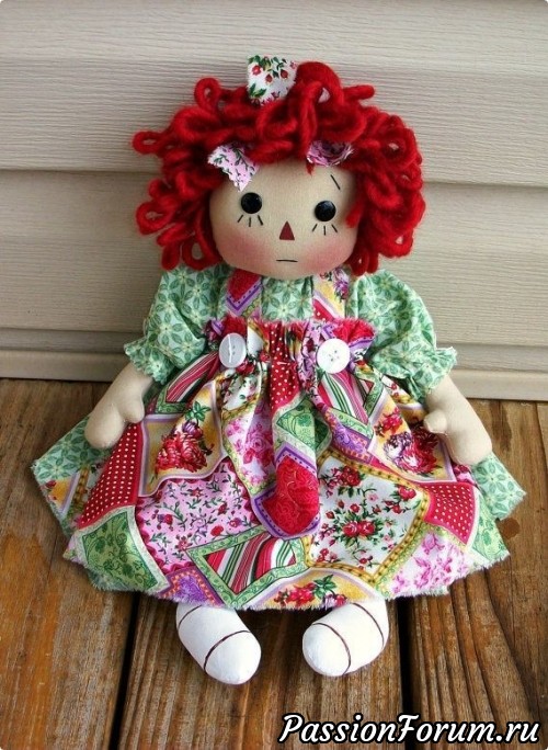 Такая разная кукла Raggedy Ann. С сайта QYTOY