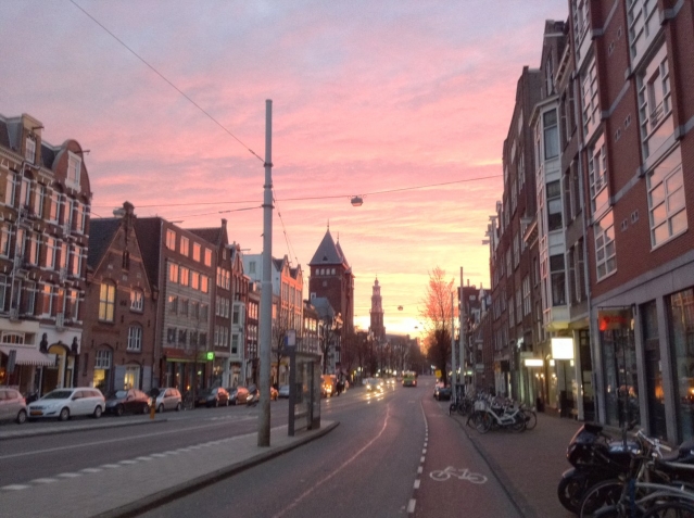 Амстердам, весна...