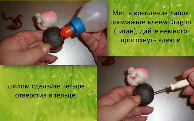 Может кому-то будет интересно. МК "Божья коровка" Автор Елена Лаврентьева