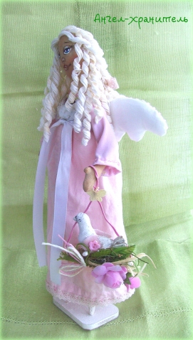 Ангел. Текстильная куколка