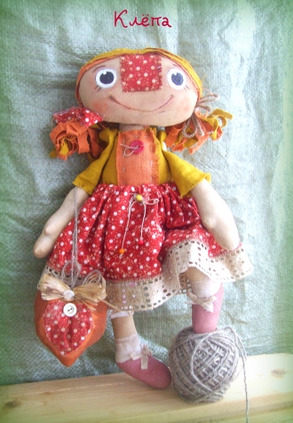 Чердачная кукла Клёпа