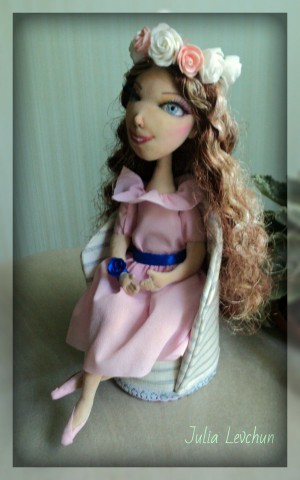 Элиза, портретная кукла